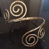 Ladies Brass Grecian Arm Band - Image 2